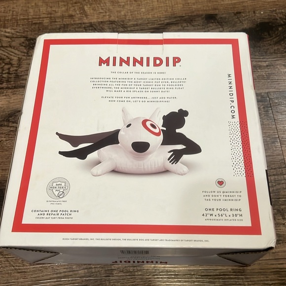NEW! Minnidip x Target Bullseye ring float - Picture 7 of 11